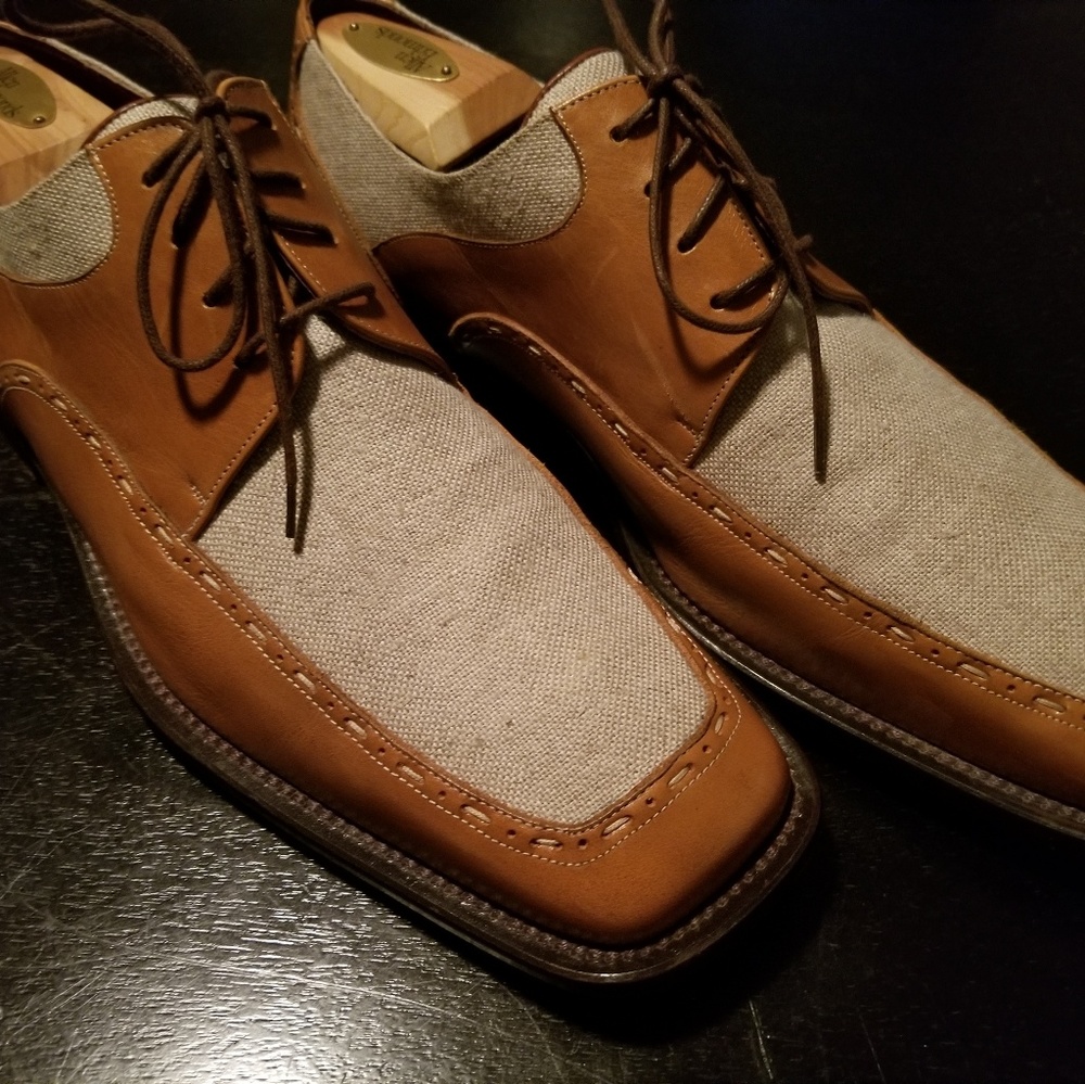 BACHRACH MENS DRESS SHOES
